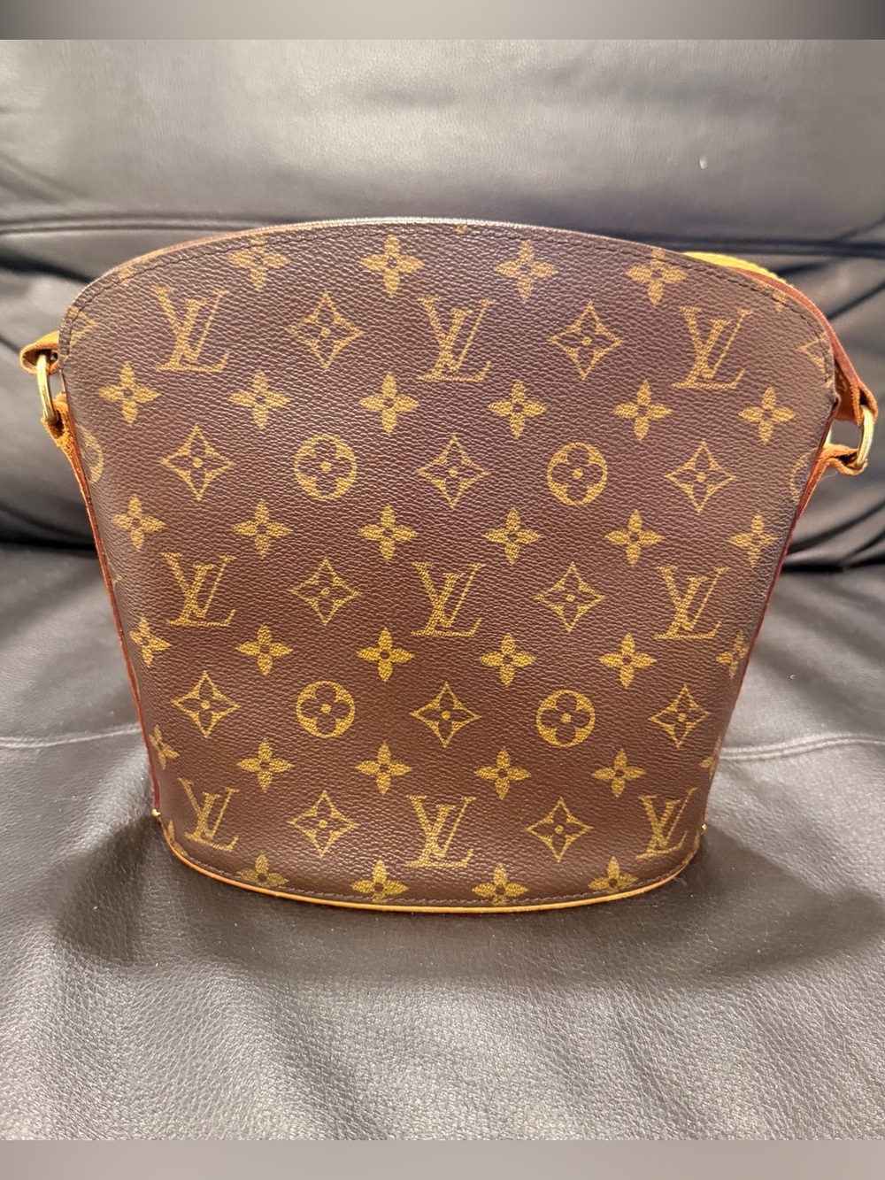 Authentic Louis Vuitton Monogram Drouot Crossbody Bag